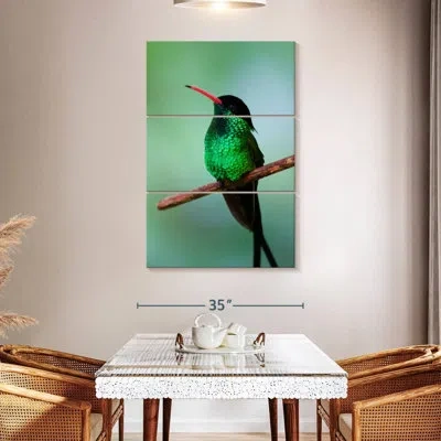 Ebern Designs Brampt Jamaican Hummingbird In Blue