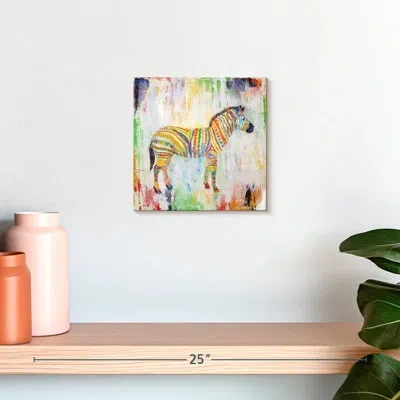 Ebern Designs Brampt Magical Zebra