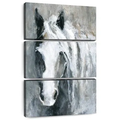 Ebern Designs Brampt Morning Greeting In Gray