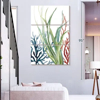 Ebern Designs Brampt Ocean Garden Ii In Gray