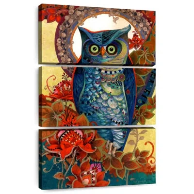 Ebern Designs Brampt Owl Hoot