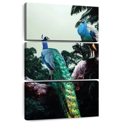 Ebern Designs Brampt Peacock Duo