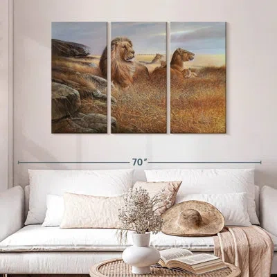 Ebern Designs Brampt Savannah's Pride In Brown