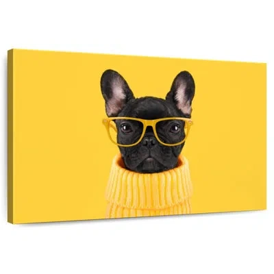 Ebern Designs Brampt Sophisticated French Bulldog