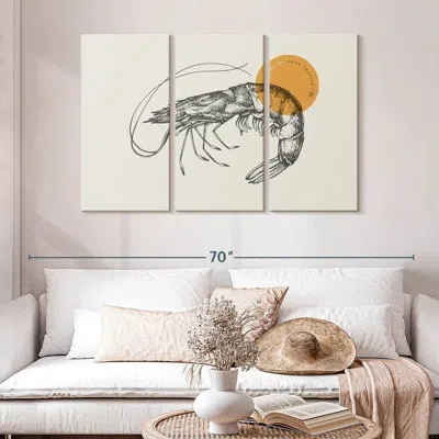 Ebern Designs Brampt Vintage Shrimp