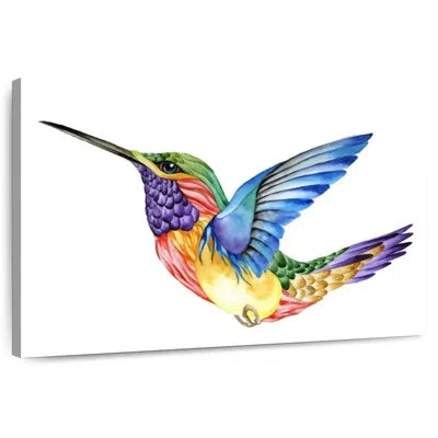 Ebern Designs Brampt Vivid Hummingbird