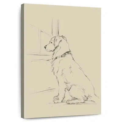 Ebern Designs Brampt Waiting For Master I In Beige