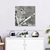 Ebern Designs Brampt White Owl Bw