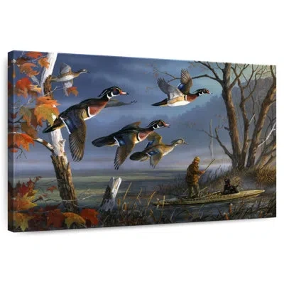 Ebern Designs Brampt Woodies On The Wing In Blue