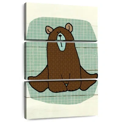 Ebern Designs Brampt Woodland Creatures Bear