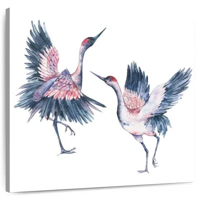 Ebern Designs Crowle Crowned Cranes