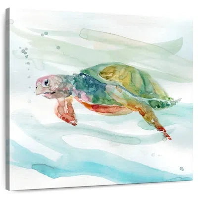 Ebern Designs Crowle Turtle Tropics Ii In White