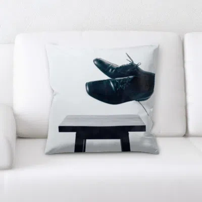 Ebern Designs Evenson Square Pillow Cover & Insert