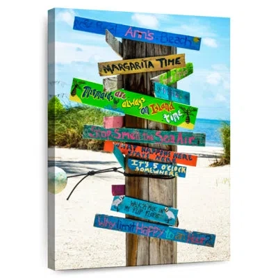 Ebern Designs Hannes Beach Signs In Beige