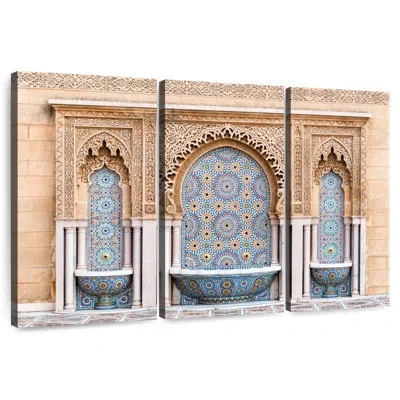 Ebern Designs Kavia Fountains At Rabbat Mosque In Beige