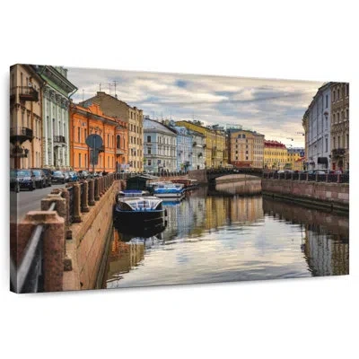 Ebern Designs Kavia Griboyedov Canal St. Petersburg In Brown