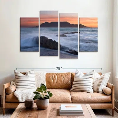 Ebern Designs Keesha Coastal Cape Town Table Mountain