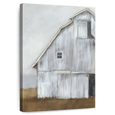 Ebern Designs Lilie Abandoned Barn Ii In White