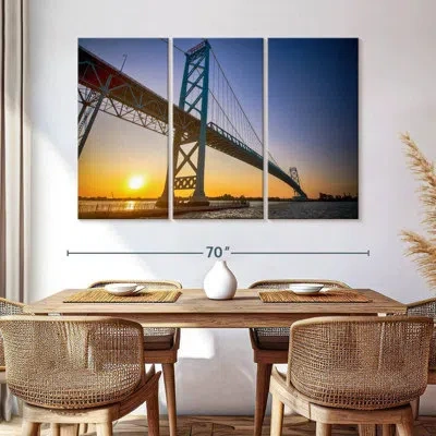 Ebern Designs Lilie Ambassador Suspension Bridge In Gray