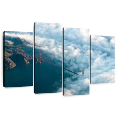 Ebern Designs Lilie Golden Gate Bridge Cloudscape