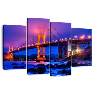 Ebern Designs Lilie Golden Gate Glow