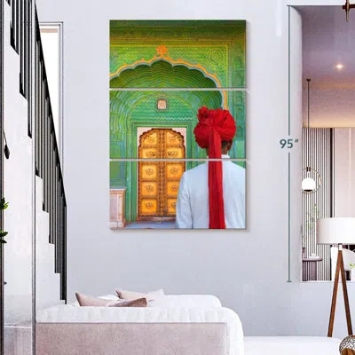Ebern Designs Lilie Jaipur City Palace Doorway