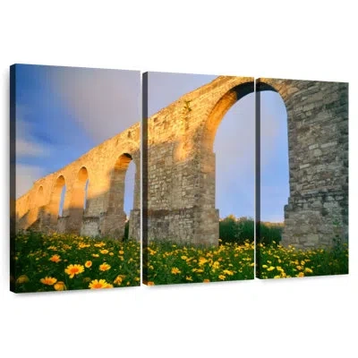 Ebern Designs Lilie Kamares Aqueduct Arches In Blue