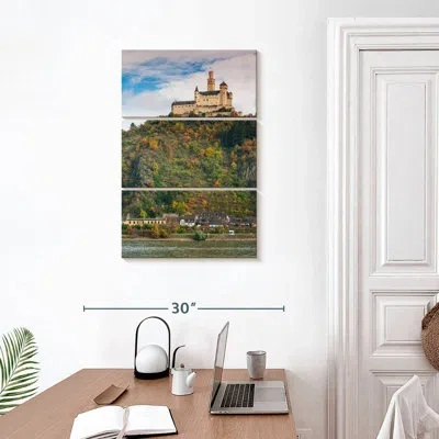 Ebern Designs Lilie Marksburg Castle