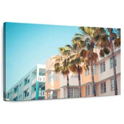 Ebern Designs Lilie Miami City Buildings In Blue