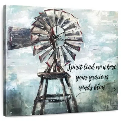 Ebern Designs Lilie Primitive Windmill
