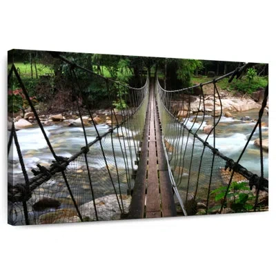 Ebern Designs Lilie Steep Rope Bridge In Brown