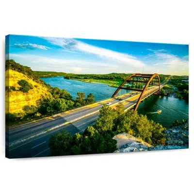 Ebern Designs Lilie Sunny Pennybacker Bridge In Beige