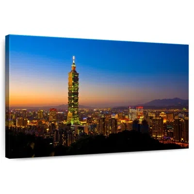 Ebern Designs Lilie Taipei At Blue Hour