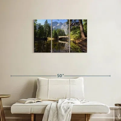 Ebern Designs Lilie Yosemite Stone Bridge In Brown