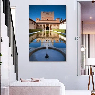 Ebern Designs Masam Alhambra Palace Pool In Gray