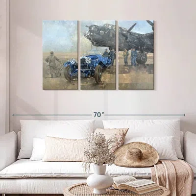 Ebern Designs Mehar Able Mable And The Blue Lagonda In Gray