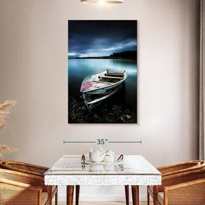 Ebern Designs Mehar Boat On Shore