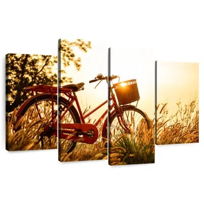 Ebern Designs Mehar Country Sunset Bike