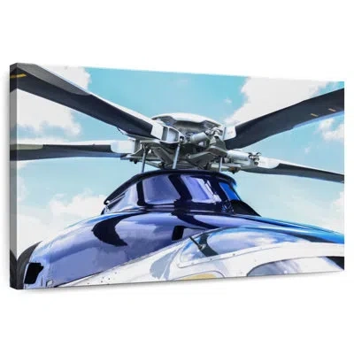 Ebern Designs Mehar Helicopter Blades In Blue