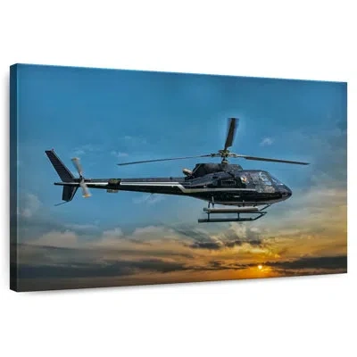 Ebern Designs Mehar Helicopter Service In Orange