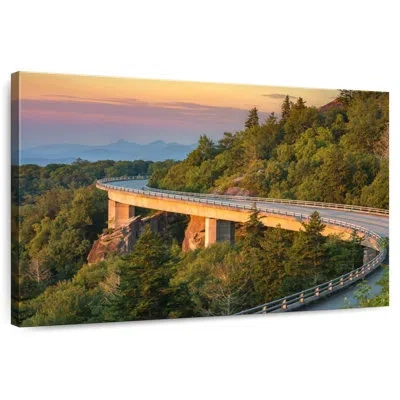 Ebern Designs Mehar Linn Cove Road Trip In Green