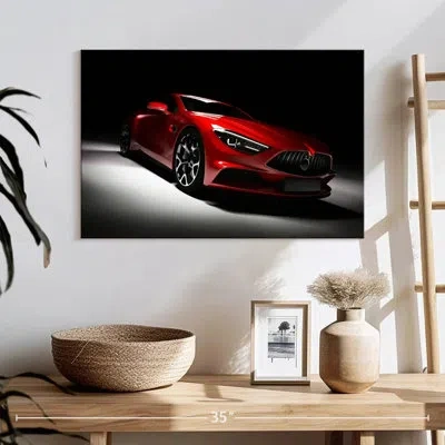 Ebern Designs Mehar Modern Red Car