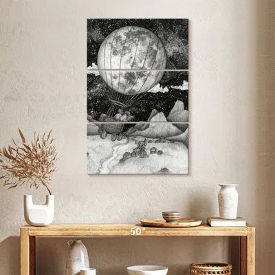 Ebern Designs Mehar Moon Balloon In Black