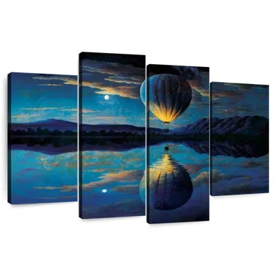 Ebern Designs Mehar Moonlit Hot Air Balloon