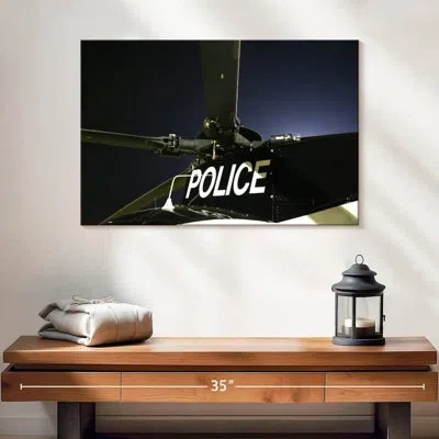 Ebern Designs Mehar Police Helicopter