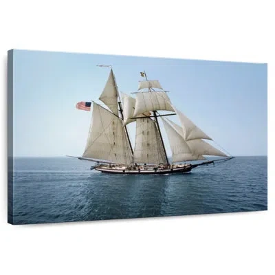 Ebern Designs Mehar Pride Of Baltimore Ship In Blue