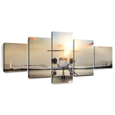 Ebern Designs Mehar Private Aircraft In Silver