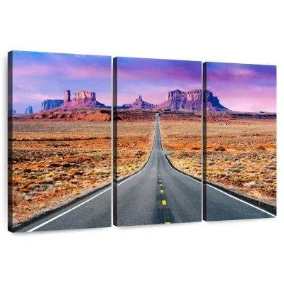 Ebern Designs Mehar Road To Monument Valley Sunset In Brown
