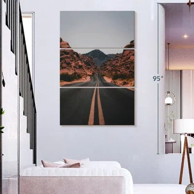 Ebern Designs Mehar Valley Of Fires Open Road In Brown