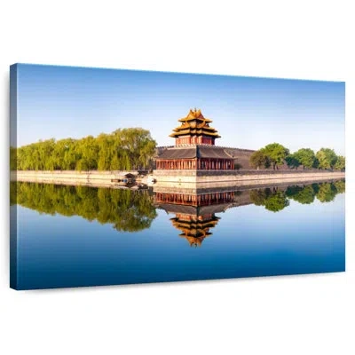 Ebern Designs Nicci Beijing Watchtower In Purple